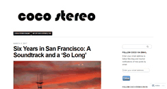 Desktop Screenshot of cocostereo.com